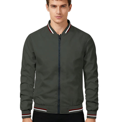 Herren Harringtonjacke Winddicht Wasserdicht