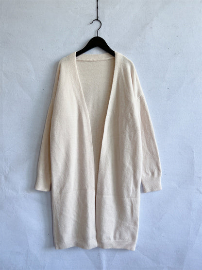 Damen Strickcardigan Lang Eveloria