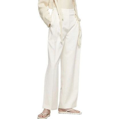 Damen Weite Hose mit Falten