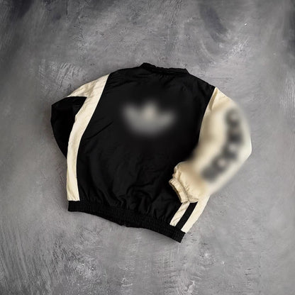 Damen Sportjacke Funktionsjacke Klassisch Weiß