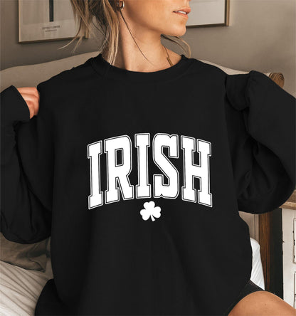 Damen Sweatshirt Irisches Design Eveloria