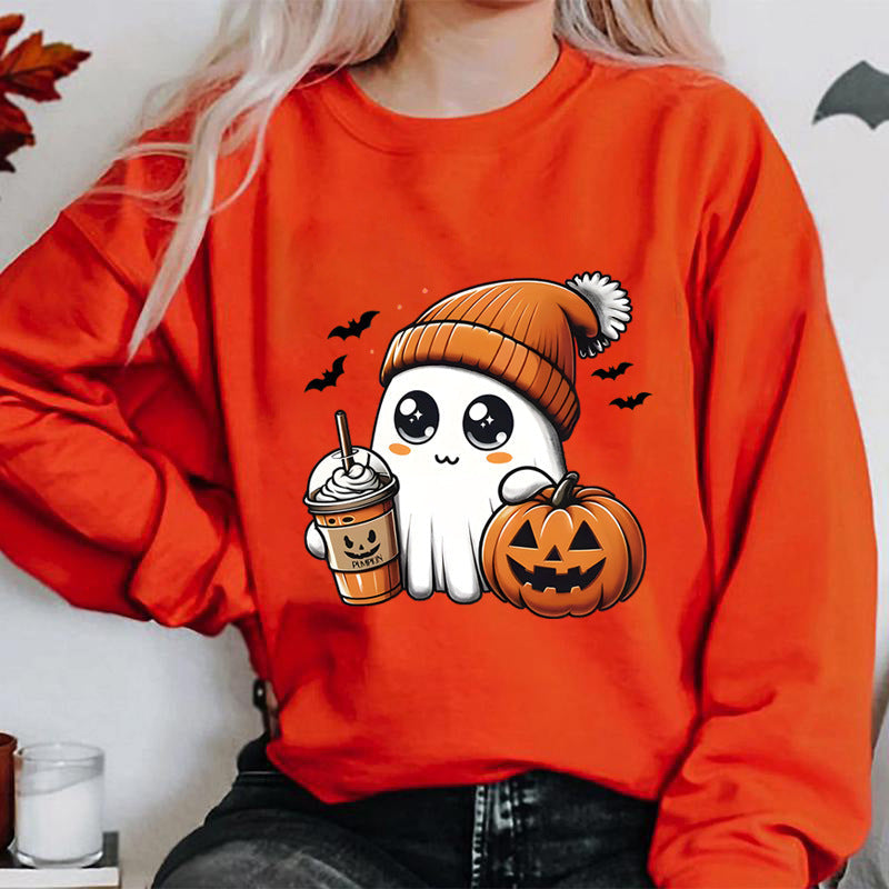 Damen Sweatshirt Halloween Grafikdesign Eveloria - Eveloria
