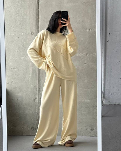 Damen Lounge-Anzug Weites Design Bequem Eveloria