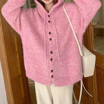 Damen Oversized Strickpullover Kuschelig Eveloria