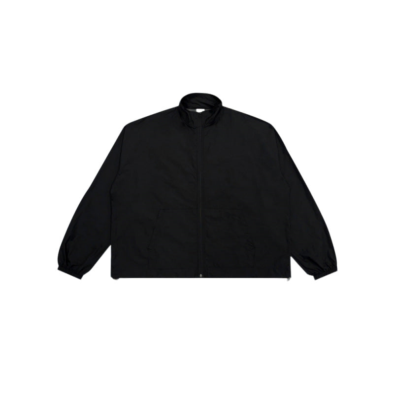 Damen Lässige Zip-Jacke Hochkragen Eveloria