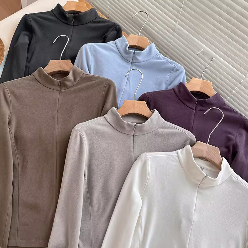 Damen Langarmshirt Sportlich Eveloria