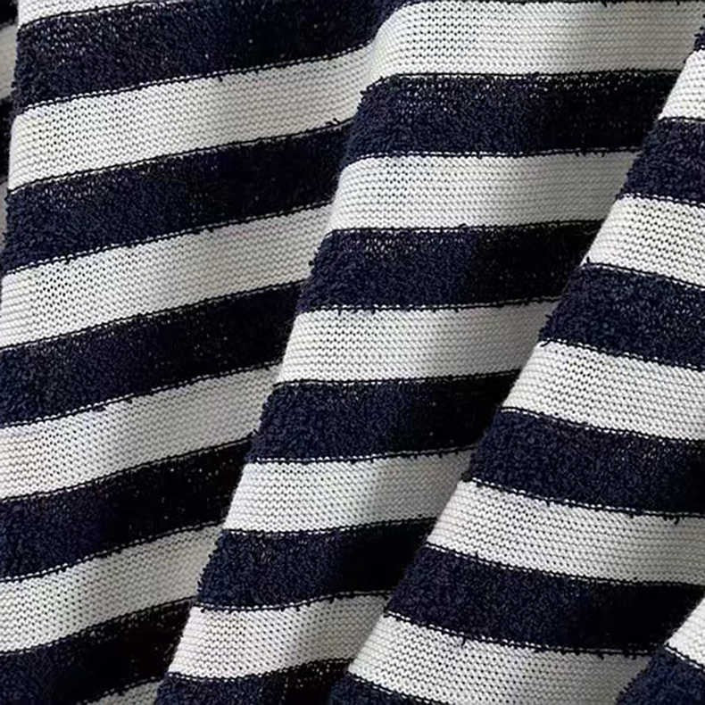 Damen Streifenpullover Weitschnitt Eveloria