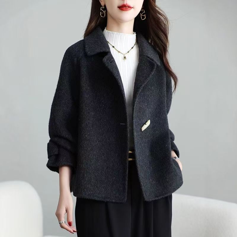 Damen Strickjacke Kuschelig Mit Knöpfen Grau Eveloria