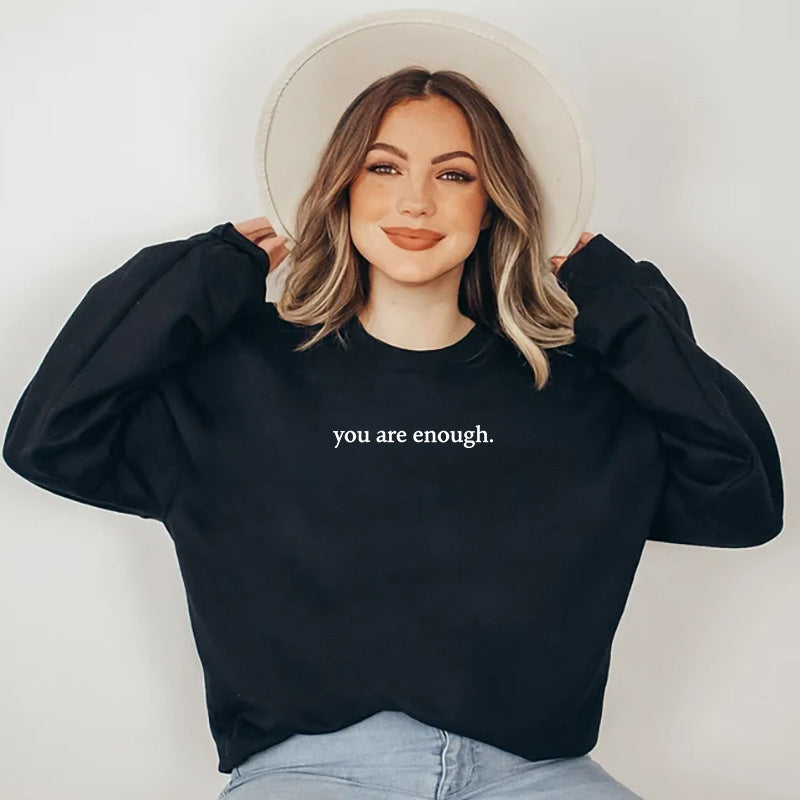 Damen Sweatshirt Eveloria mit Schriftzug