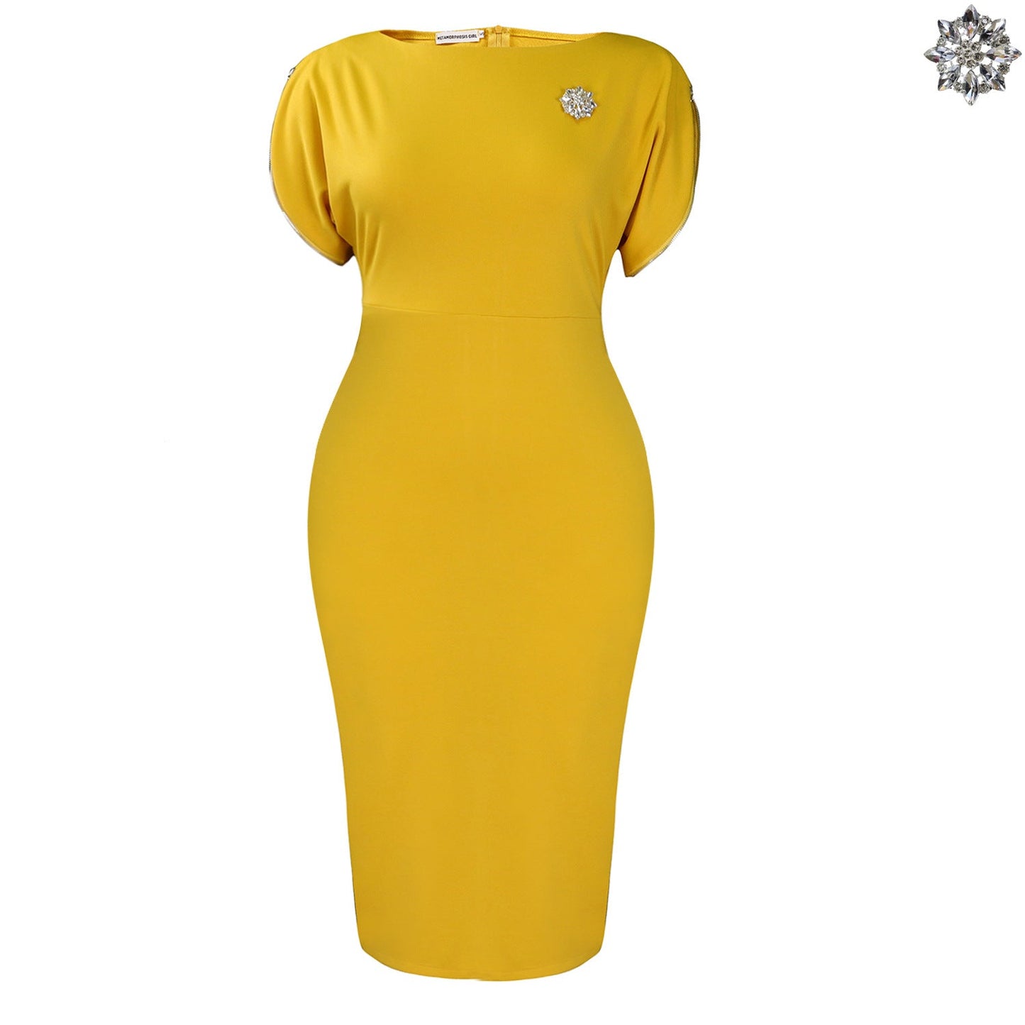 Damen Abendkleid Eveloria Figurbetont