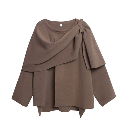 Damen Wickeljacke Eveloria Elegantes Design