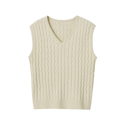 Damen Strickpullover Ohne Ärmel Eveloria