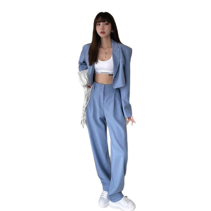 Damen Blazer-Hosen-Set Eveloria Elegant