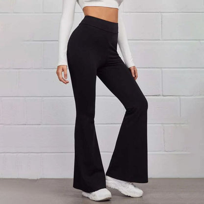 Damen Flared-Hosen Hochsitze Eveloria