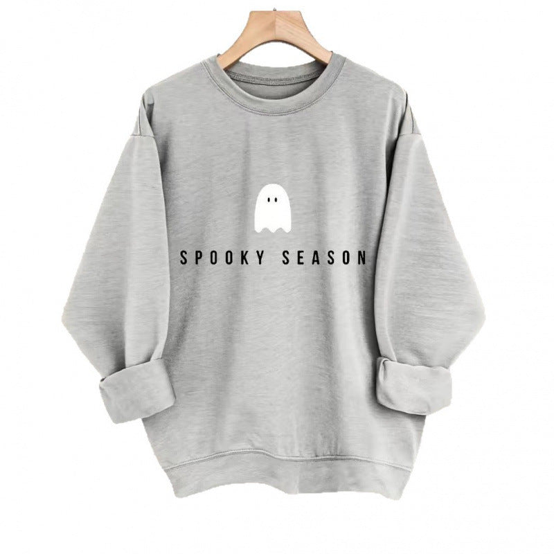 Damen Sweatshirt Weiches Innenfleece Gruselmotiv Eveloria