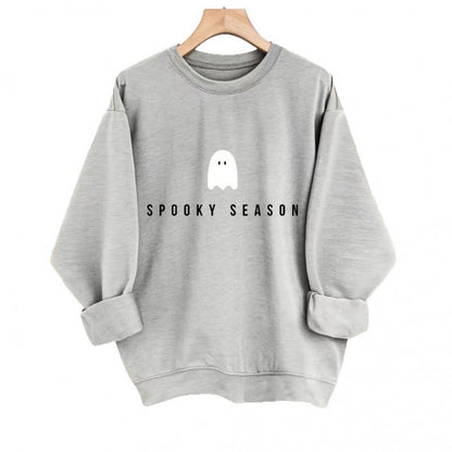 Damen Sweatshirt Weiches Innenfleece Gruselmotiv Eveloria