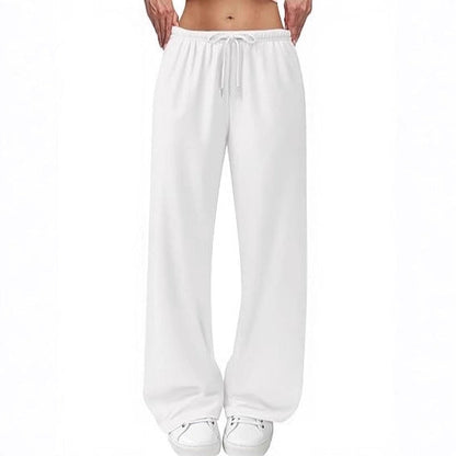 Damen Freizeithose Atmungsaktiv mit Kordelzug Beige