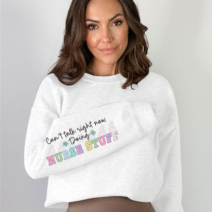 Damen Sweatshirt Bunt Grafikdesign Baumwolle Eveloria