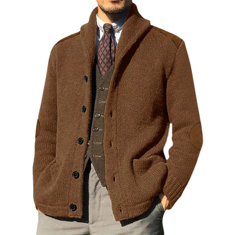 Herren Strickjacke Klassisch Bequem
