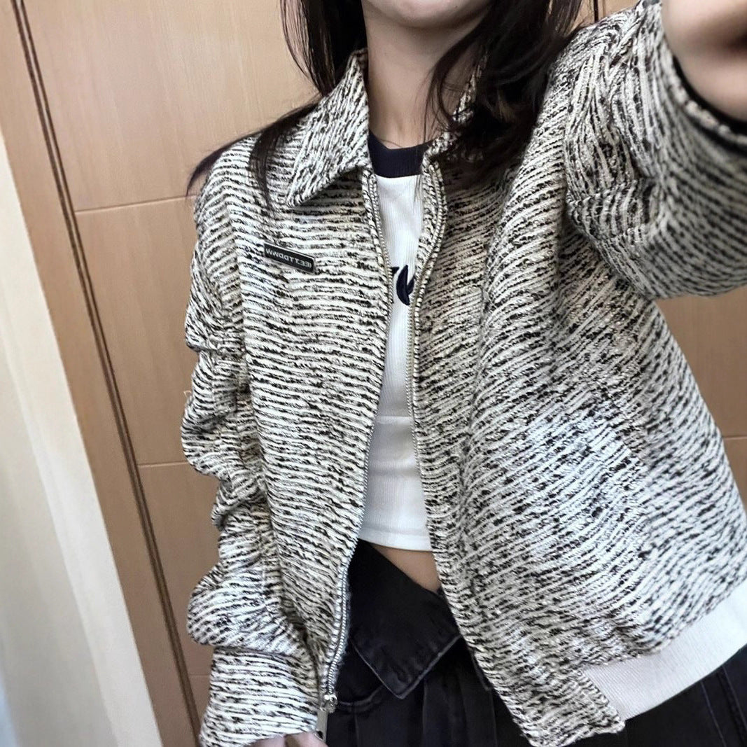 Damen Freizeitjacke Strukturiertes Design Eveloria - Eveloria