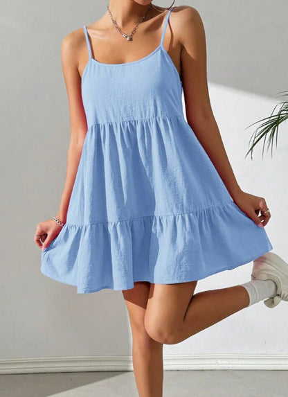 Damen Sommerkleid Leichtes Luftsiegel Eveloria