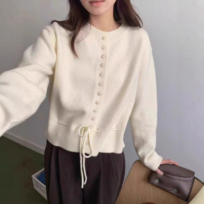 Damen Strickjacke mit Knöpfen Eveloria Lässig