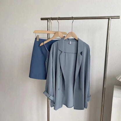 Damen Blazer-Set mit Shorts Modisch Eveloria