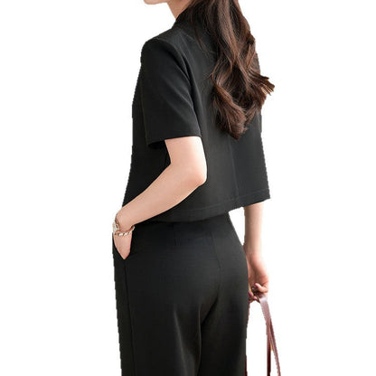 Damen Blazer Kurzarm Eveloria