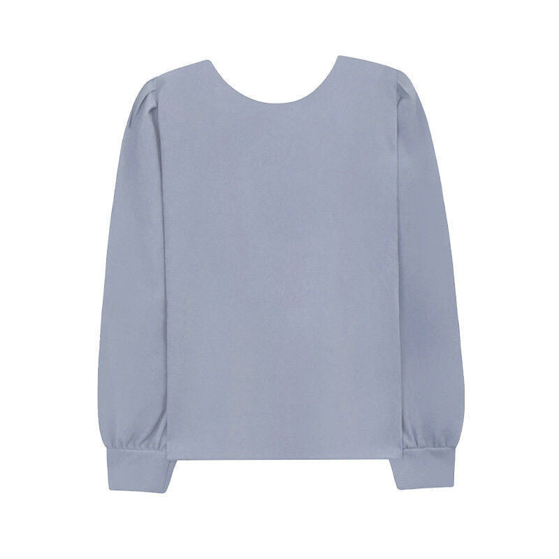 Damen Bluse Puffärmel Vielseitig