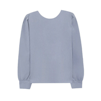 Damen Bluse Puffärmel Vielseitig