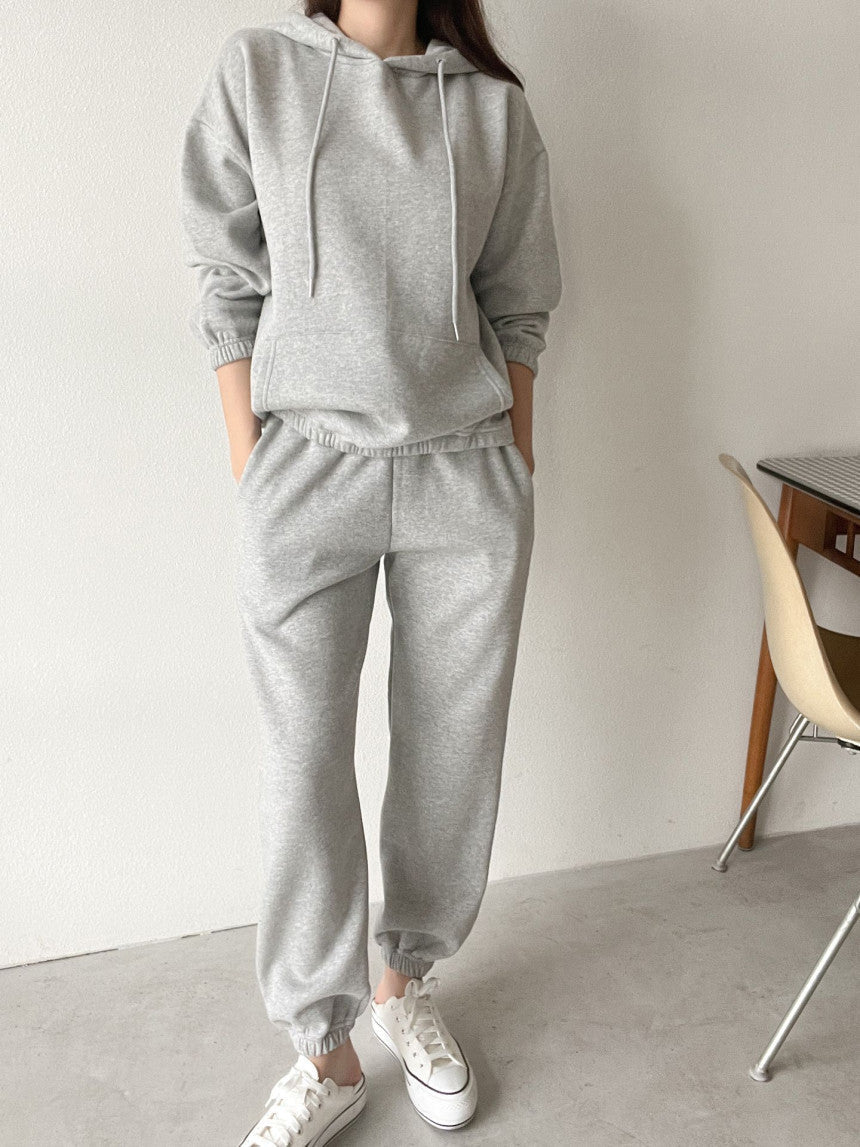 Damen Hoodie Jogger Set Eveloria Lässig