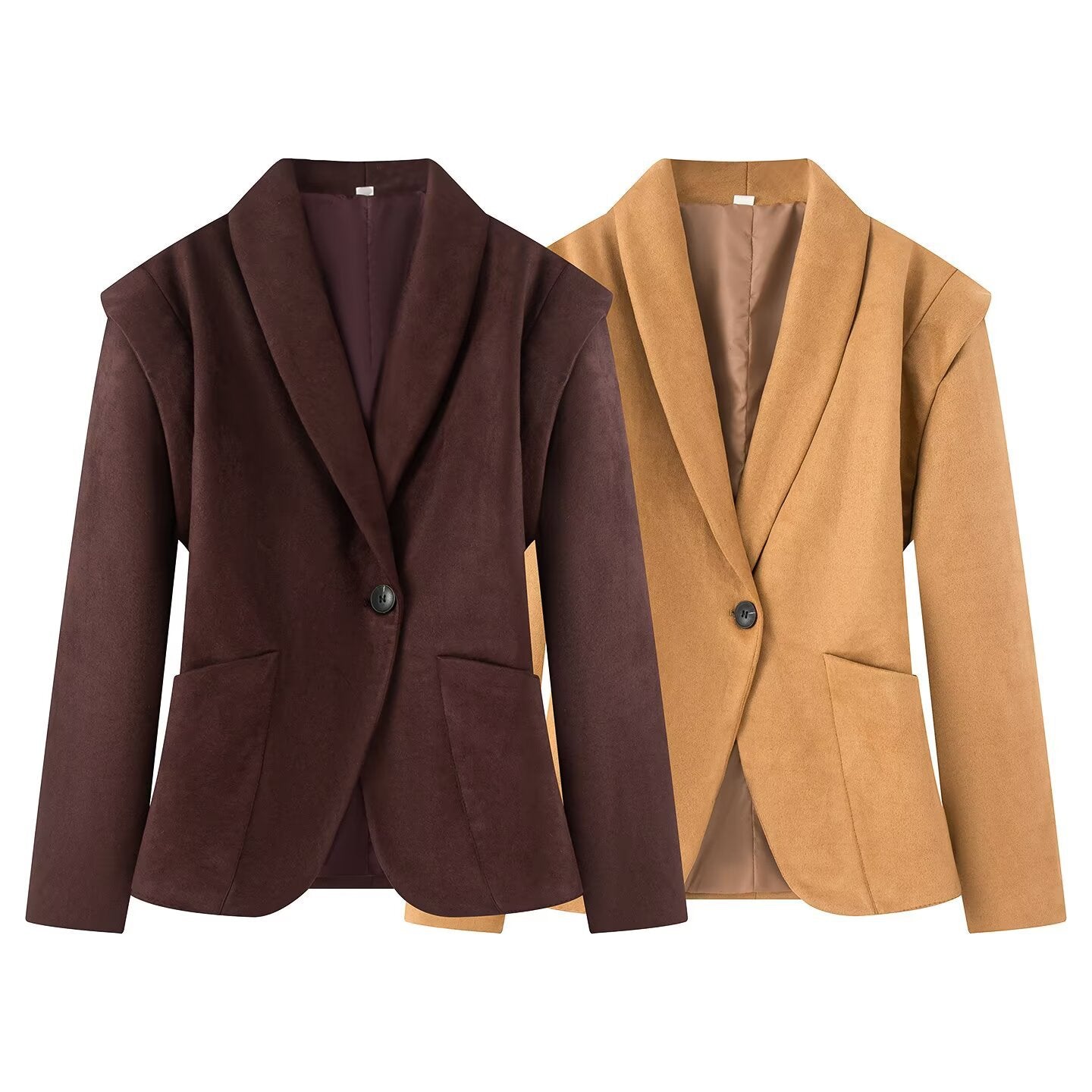Damen Blazerjacke Strukturiert Eveloria