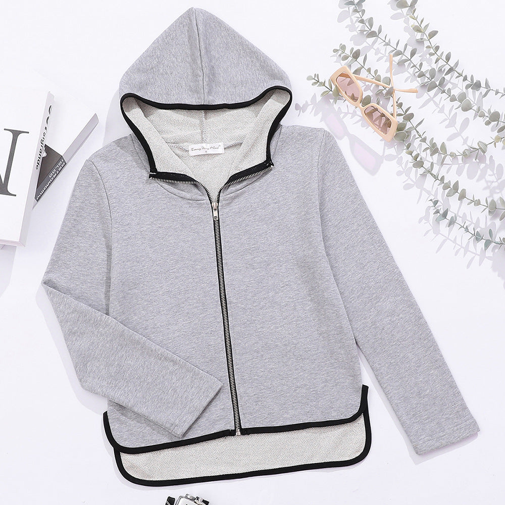 Damen Sportliche Zip-Hoodie-Jacke Eveloria - Eveloria