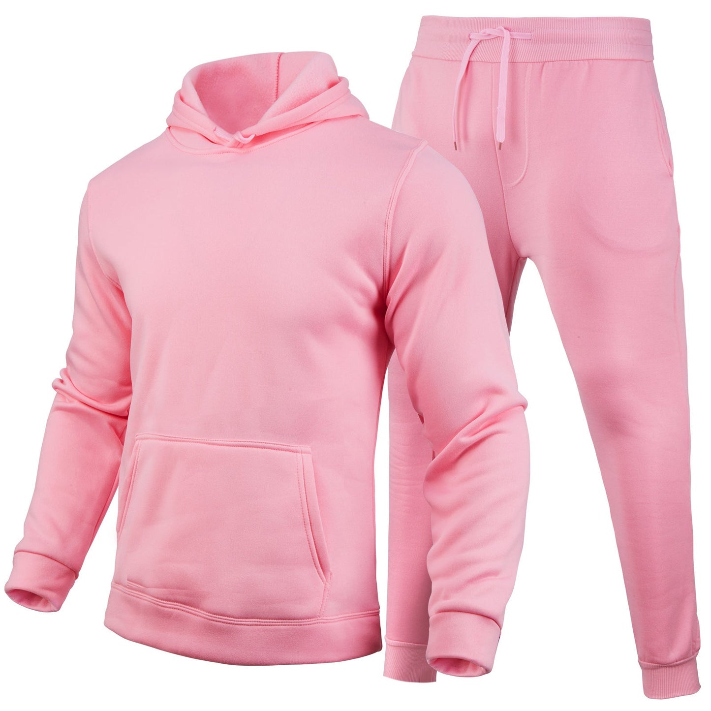 Damen Sportliches Hoodie- und Jogginghose-Set Baumwollmix Eveloria