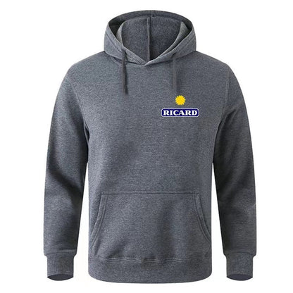 Damen Kapuzenpullover Hochwertige Baumwolle Lässiger Schnitt Grau - Eveloria