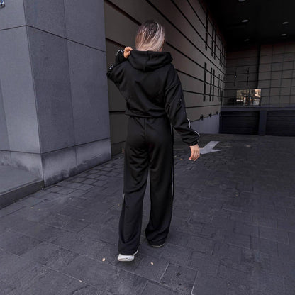 Damen Sportset Elastisch Hochkragen Eveloria