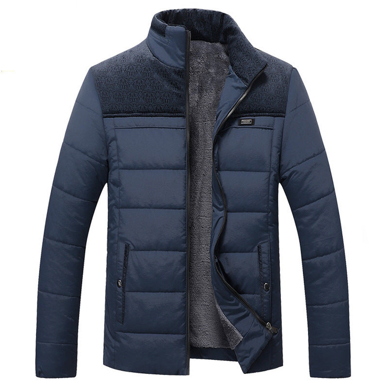 Eveloria Damen Jacke Gequiltet Plüschfutter Stehkragen - Eveloria