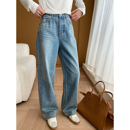Damen High-Waist Jeans Nachhaltiger Denim Lässiger Schnitt Schwarz - Eveloria
