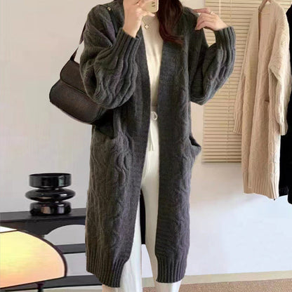 Damen Grobstrickjacke Eveloria