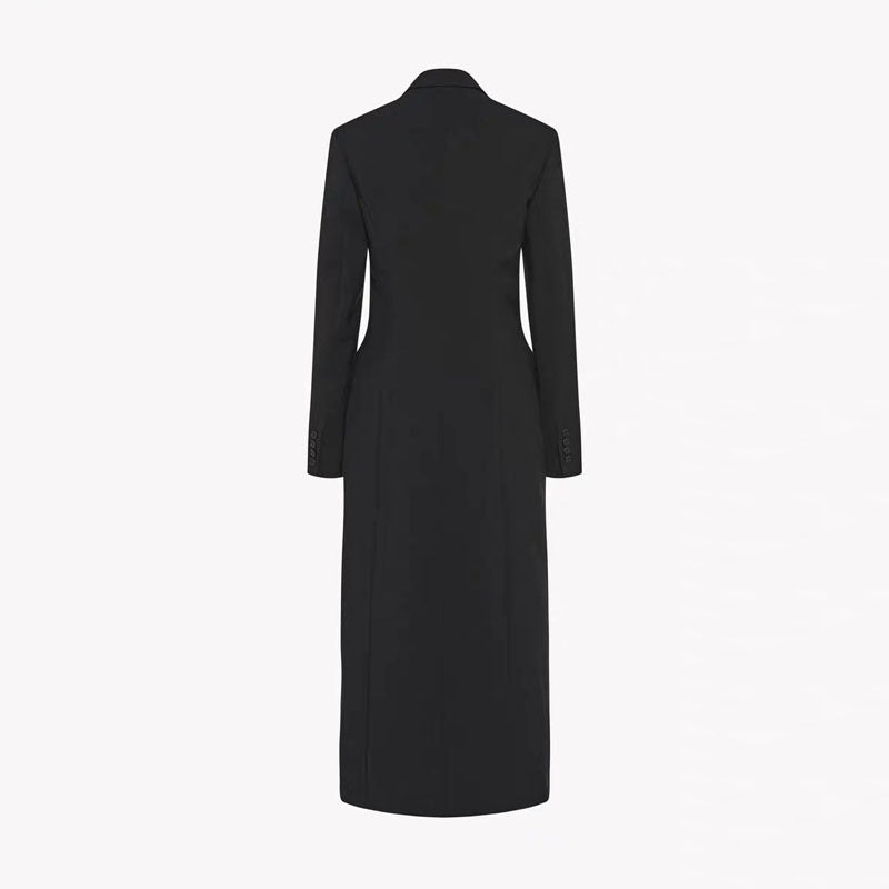 Damen Blazer Doppeltreihig Weitschnitt Eveloria