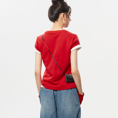 Damen T-Shirt Moderner Schnitt Eveloria