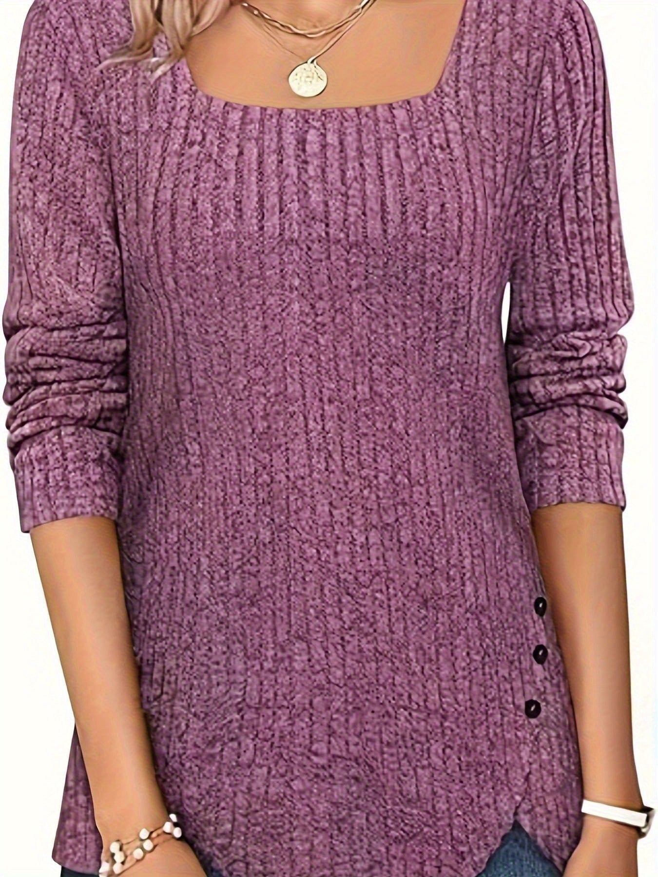 Damen Langarmshirt Eveloria Baumwolle Weiße Farbe
