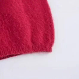 Damen Pullover Voluminöse Ärmel Kuschelig Eveloria