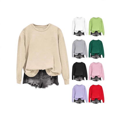 Damen Oversized Sweater Bequem Eveloria - Eveloria