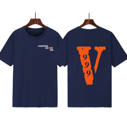Damen T-Shirt mit originellem Schriftzug und kreativem Design Eveloria