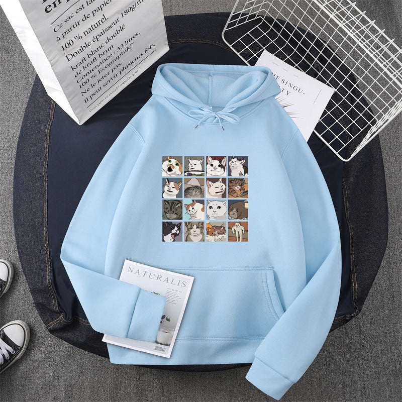 Damen Sweatshirt Tier-Motiv Eveloria