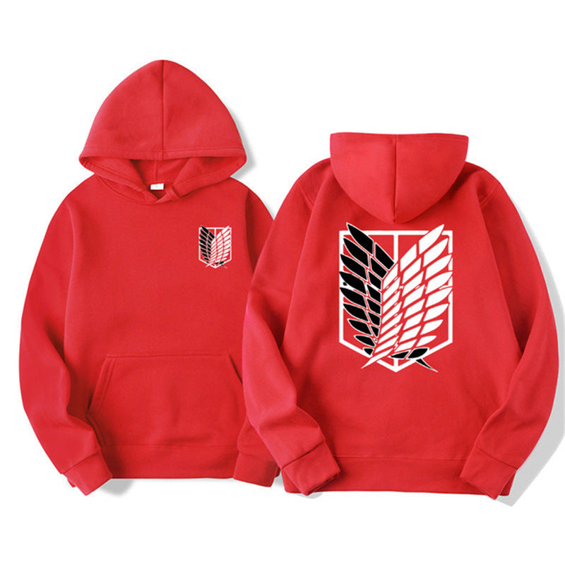 Damen Kapuzenpullover Anime-Motiv Eveloria