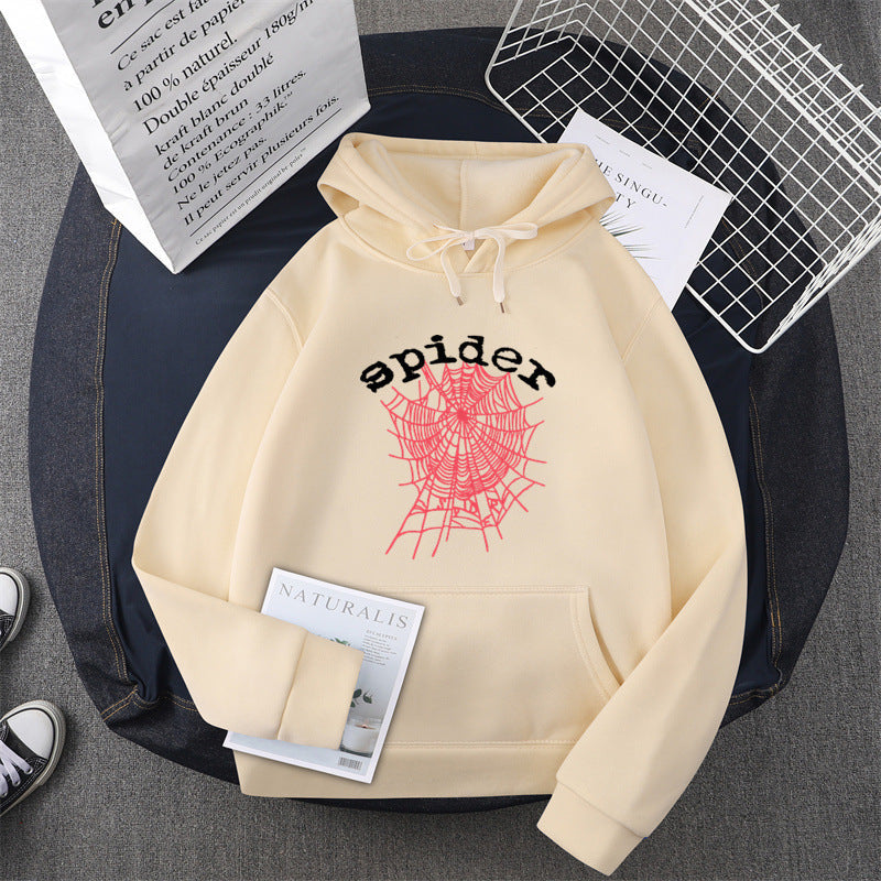 Damen Kapuzensweater Spinnenmotiv Eveloria