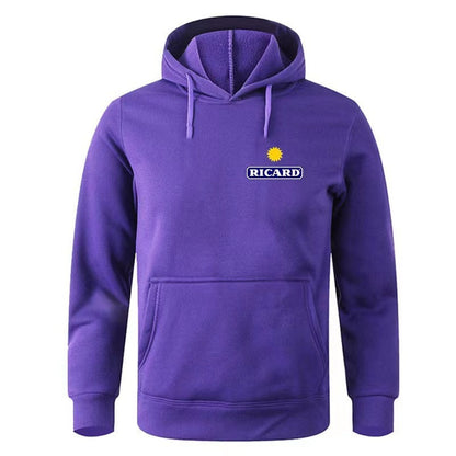 Damen Kapuzenpullover Hochwertige Baumwolle Lässiger Schnitt Grau