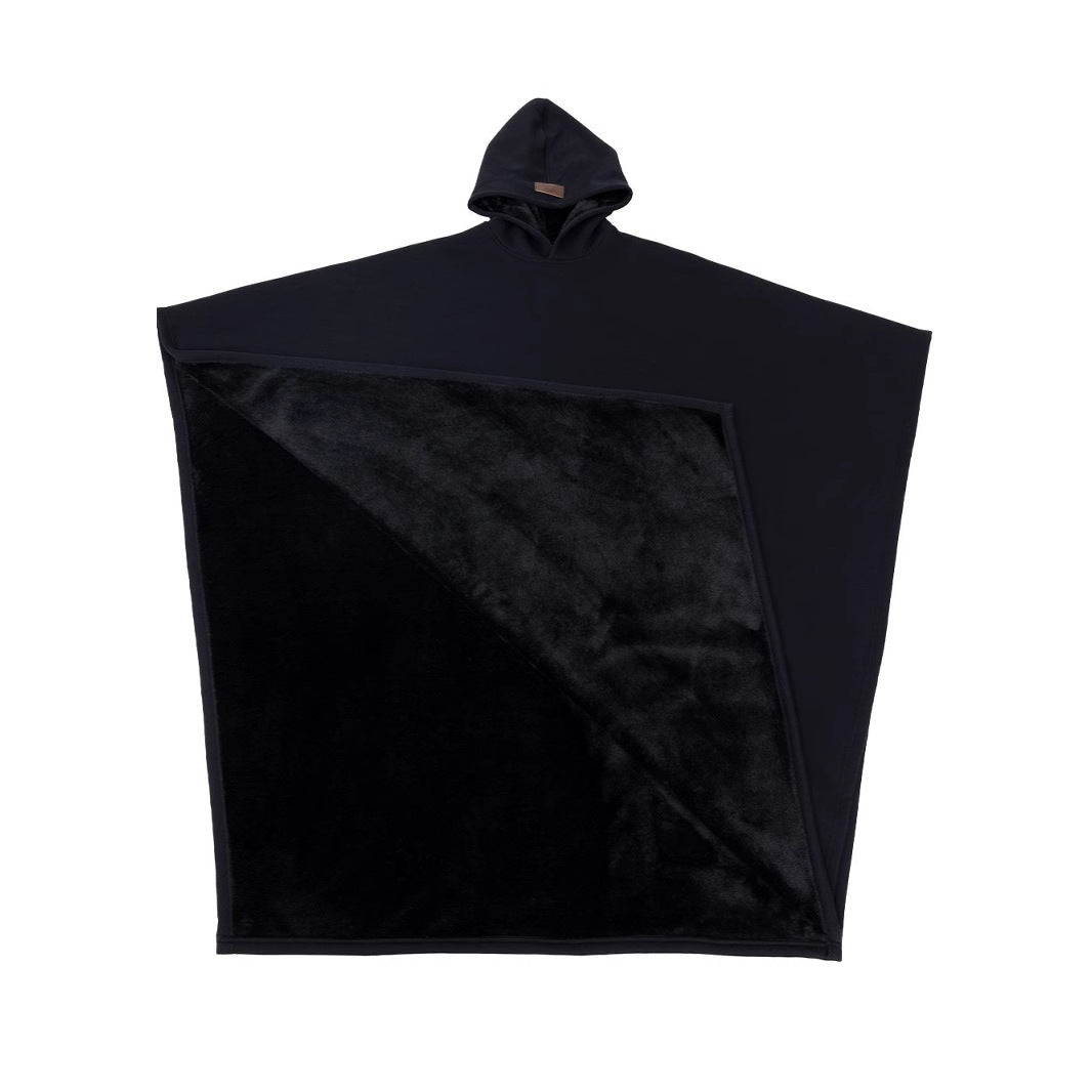 Damen Poncho-Decke mit Kapuze Multifunktionell Eveloria